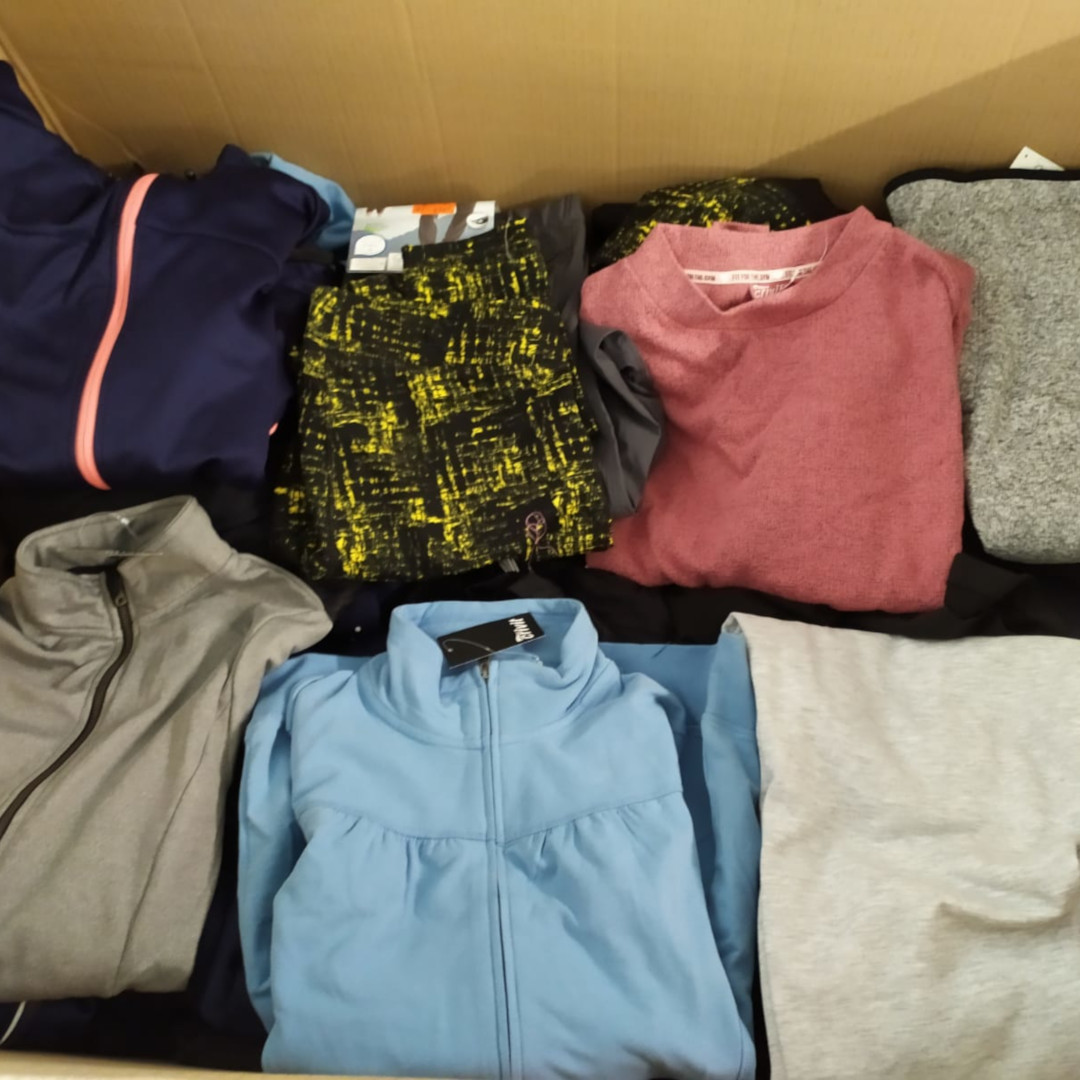 Crivit (Lidl) Sport Clothing, Stock lot clothing